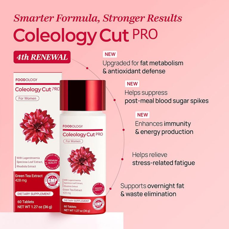 FOODOLOGY Coleology Cut Pro Women 60 Tablets