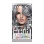 L'Oreal Paris Feria Multi-Faceted Shimmering Permanent Hair Color S1 Smokey Silver