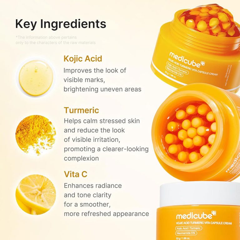 Medicube Kojic Acid Turmeric Vita Capsule Cream 53gm