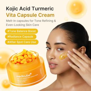 Medicube Kojic Acid Turmeric Vita Capsule Cream 53gm