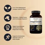 NatureBell Pure Magnesium Glycinate + Citrate 400mg - 300 Capsule