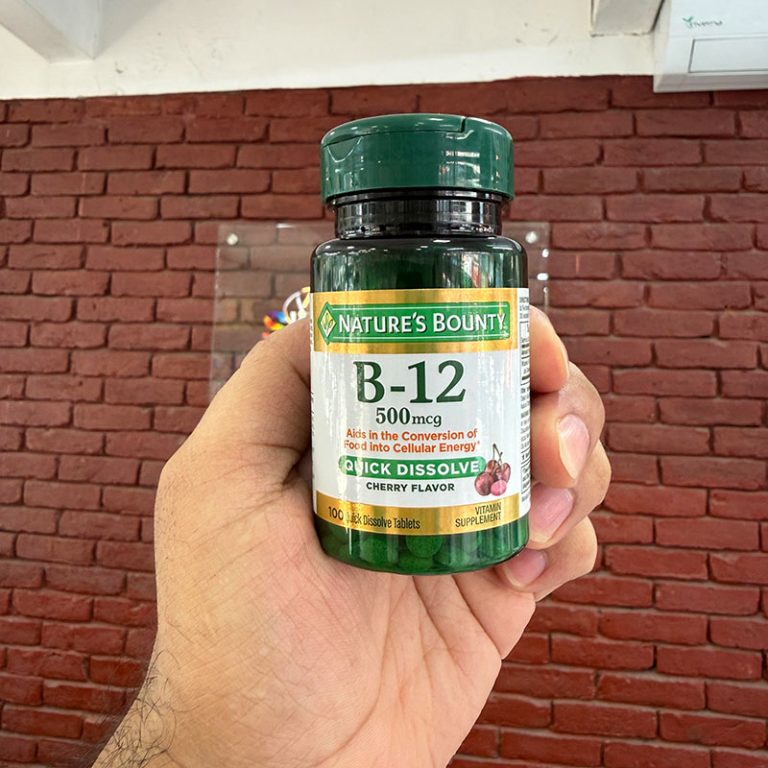 Nature’s Bounty Vitamin B-12 500mcg Quick Dissolve - 100 Tablets