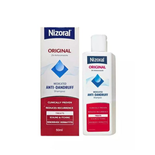 Nizoral Original 2% Ketoconazole Medicated Anti-Dandruff Shampoo - 50ml