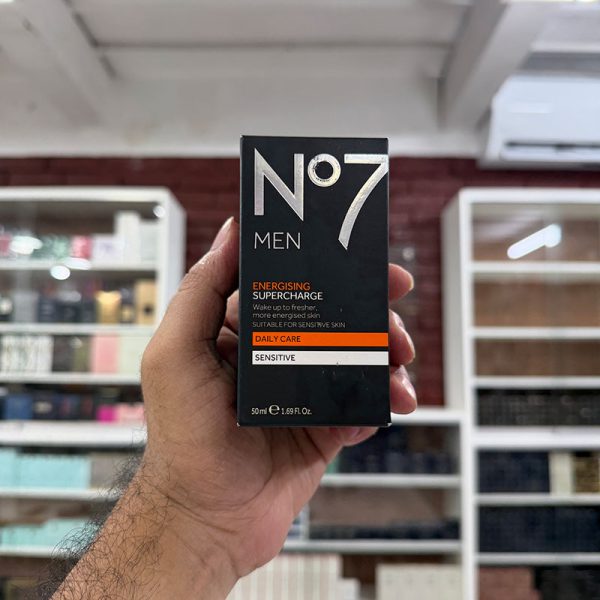 No7 Men Energising Supercharge Daily Care Sensitive 50ml