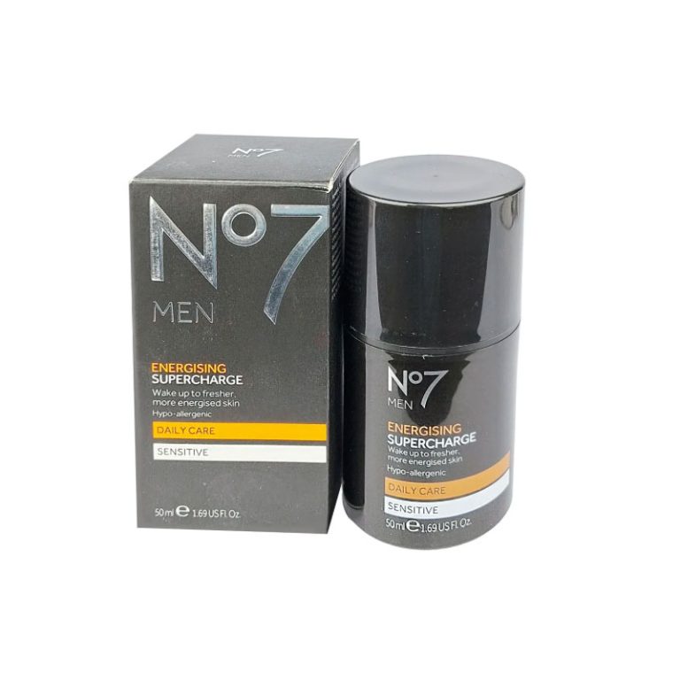 No7 Men Energising Supercharge Daily Care Sensitive 50ml