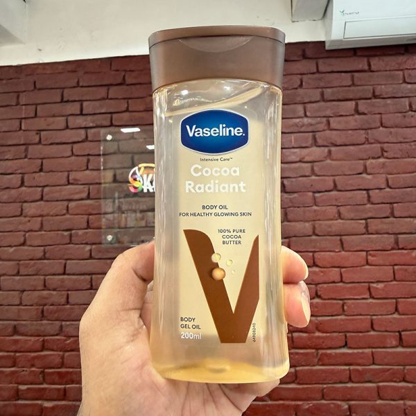 Vaseline Cocoa Radiant Body Oil For Healthy Glowing Skin - 200ml
