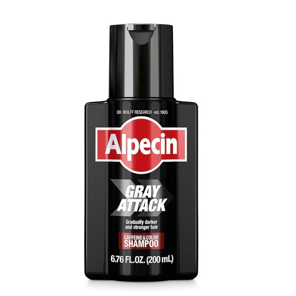 Alpecin Grey Attack Caffeine & Colour Shampoo 200 ml