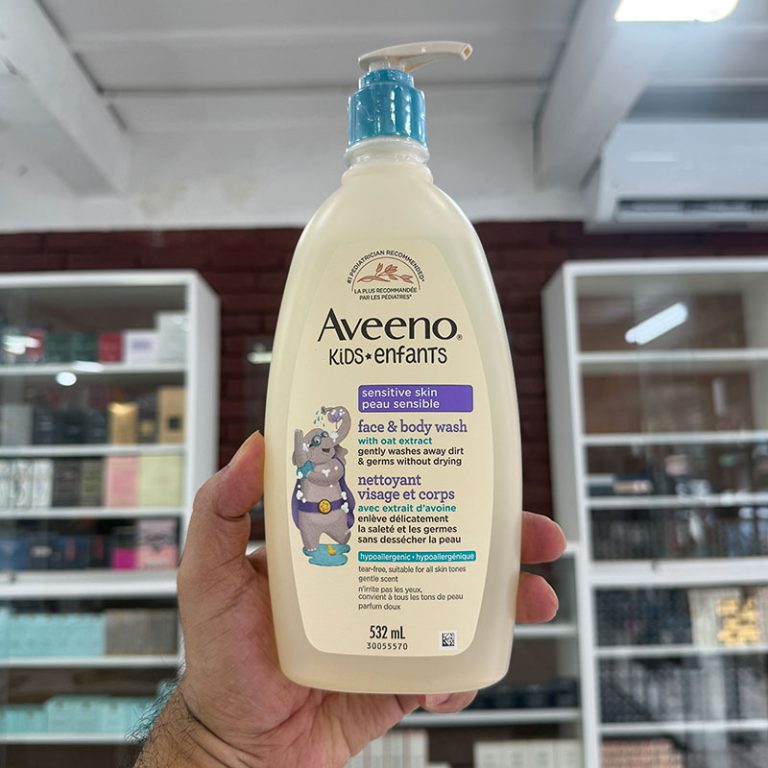 Aveeno Kids Enfants Sensitive Skin Face & Body Wash - 532ml
