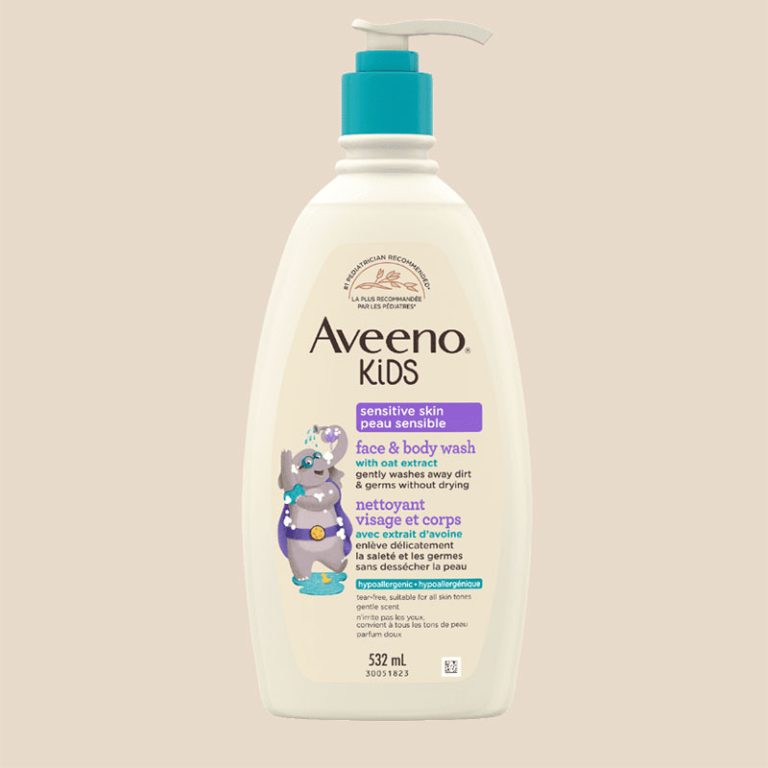 Aveeno Kids Enfants Sensitive Skin Face & Body Wash - 532ml