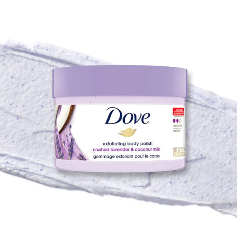 Dove Exfoliating Body Polish Crushed Lavender & Coconut Milk - 298gm