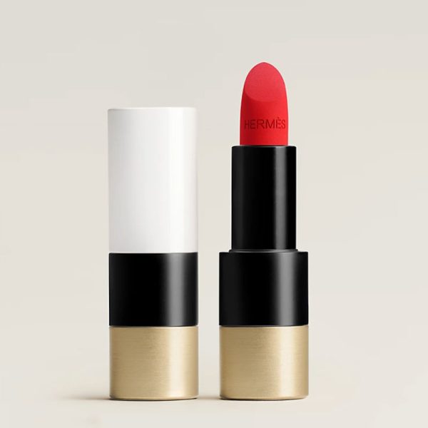 Hermes Matte Lipstick 64 Rouge Casaque - 3.5g