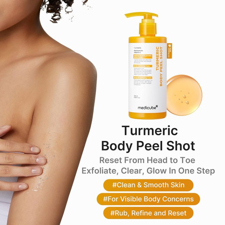 Medicube Kojic Acid Turmeric Body Peel Shot – 280ml