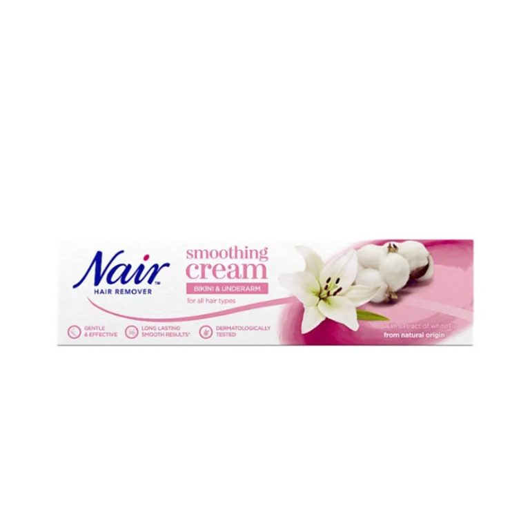 Nair Hair Remover Smoothing Cream Bikini & Underarm for All Hair Types 100ml