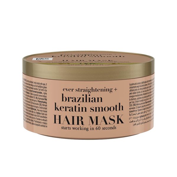 OGX Ever Straightening + Brazilian Keratin Smooth Hair Mask 300ml