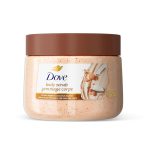 Dove Brown Sugar and Coconut Butter Body Scrub Exfoliates and Deeply Nourishes for Smooth, Radiant Skin - 425gm