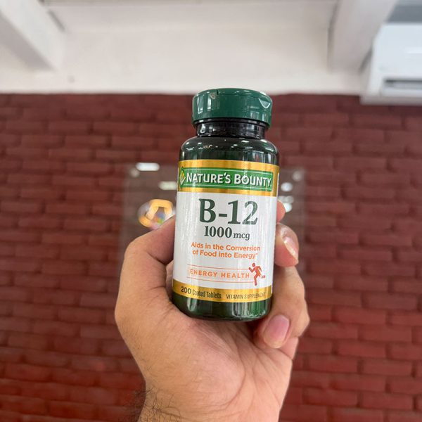 Nature’s Bounty Vitamin B-12 1000mcg – 200 Tablets
