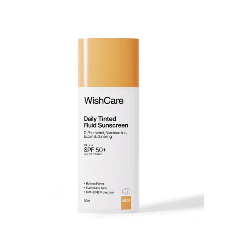 WishCare Daily Tinted Fluid Sunscreen SPF50 PA++++ (50ml)