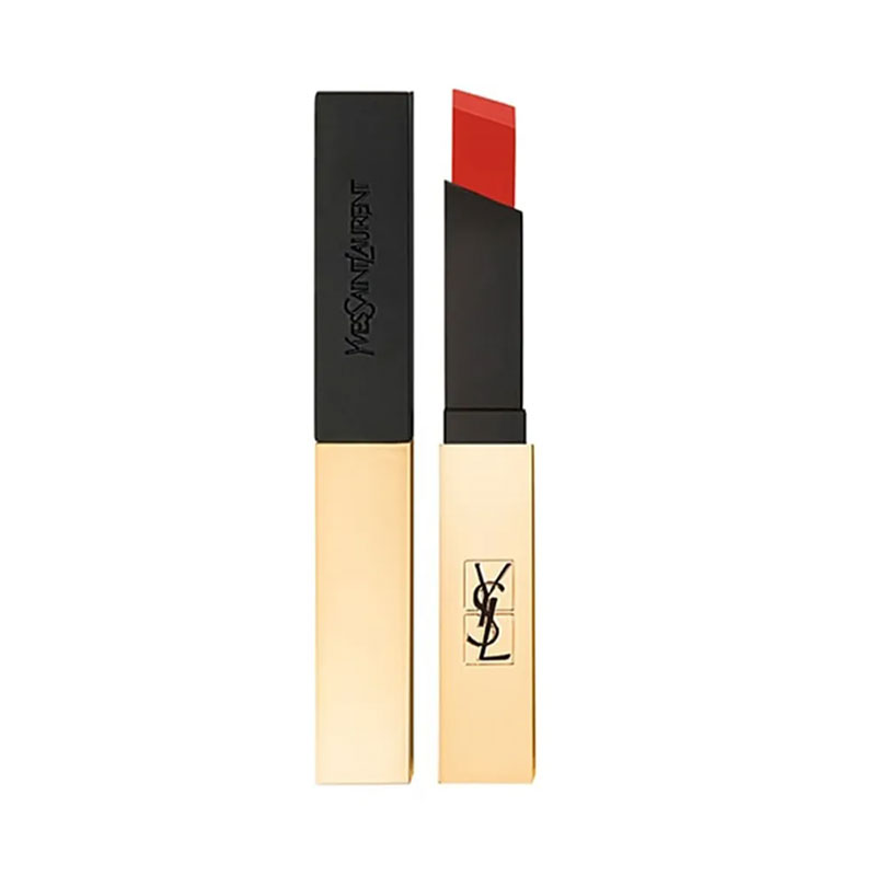 Yves-Saint-Laurent-The-Slim-Leather-Matte-Lipstick-37-Red-On-Fire---2gm Yves Saint Laurent The Slim Leather Matte Lipstick 37 Red On Fire - 2gm
