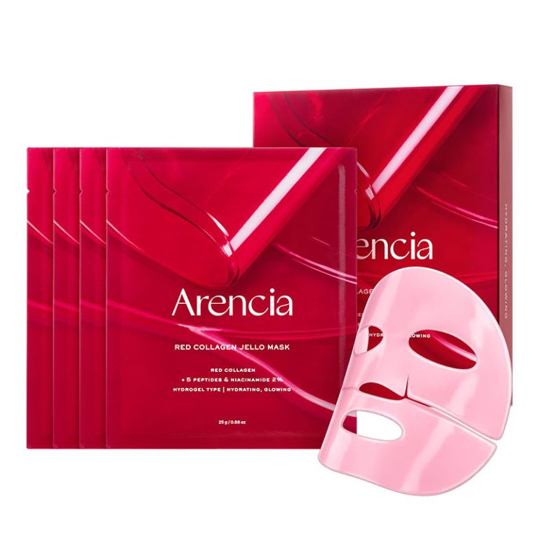 ARENCIA Red Collagen Jello Mask - 25g x4ea