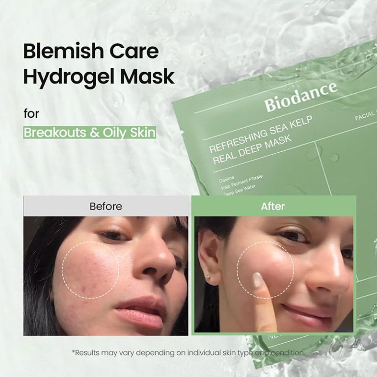 Biodance Refreshing Sea Kelp Real Deep Mask - 34g x4ea