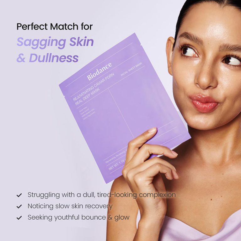Biodance Rejuvenating Caviar PDRN Real Deep Mask - 34g x4ea