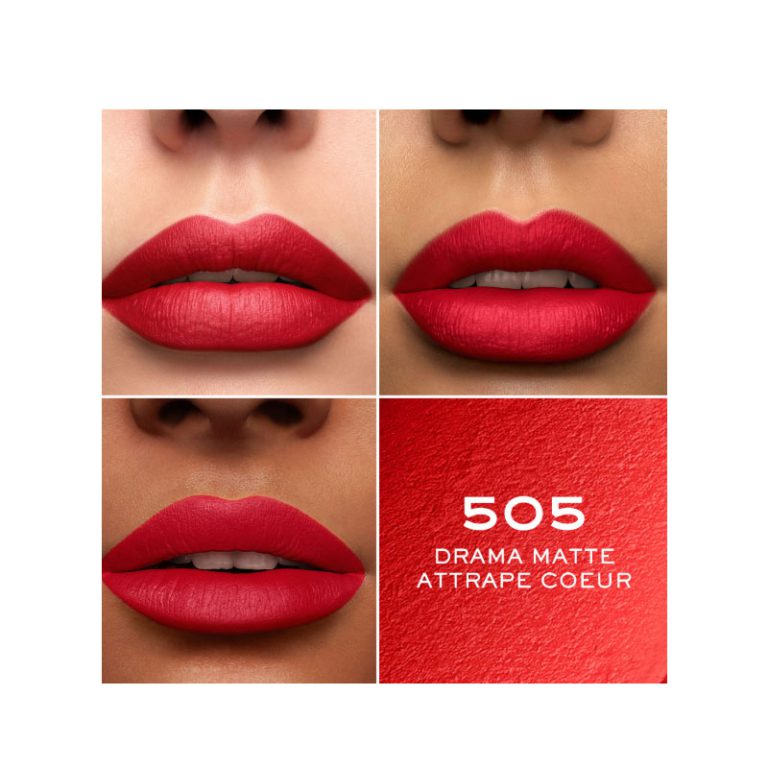 LANCOME L'Absolu Rouge Drama Matte Lipstick 505 Attrape Coeur - 3.4g