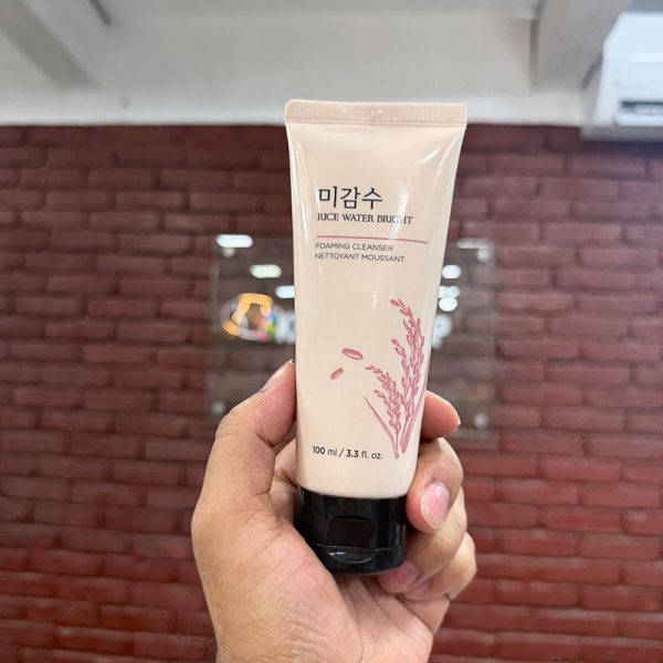 The Face Shop Rice Water Bright Facial Foaming Cleanser - 100ml
