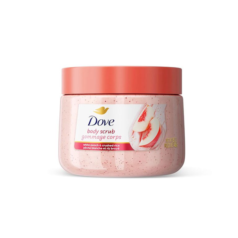 Dove Gommage Corps Body Scrub Exfoliates and Deeply Nourishes for Smooth, Radiant Skin – 425gm