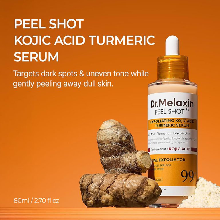 Dr. Melaxin Peel Shot PS Exfoliating Kojic Acid Turmeric Serum - 80ml