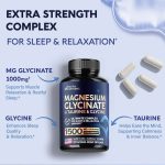 NUTRAHARMONY Magnesium Glycinate 1500MG 120 Capsules