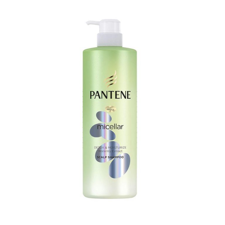 Pantene Micellar Detox & Moisturize Waterlily Extract Scalp Shampoo - 530ml