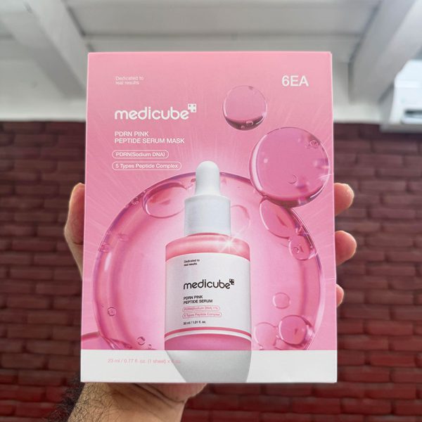 Medicube PDRN Pink Peptide Serum Mask (23ml) 6ea