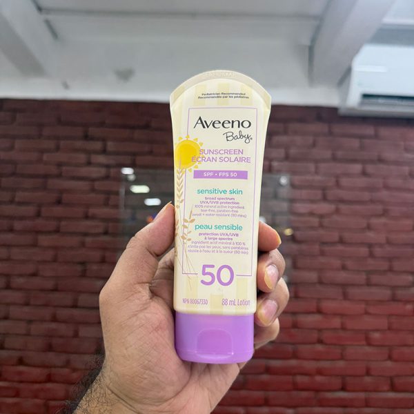 Aveeno Baby Sunscreen SPF 50 Sensitive Skin - 88ml