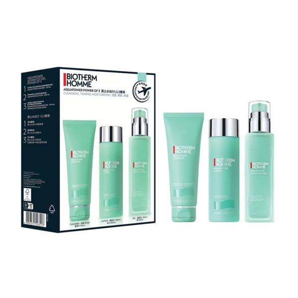 BIOTHERM Homme Aquapower Power of 3 Set