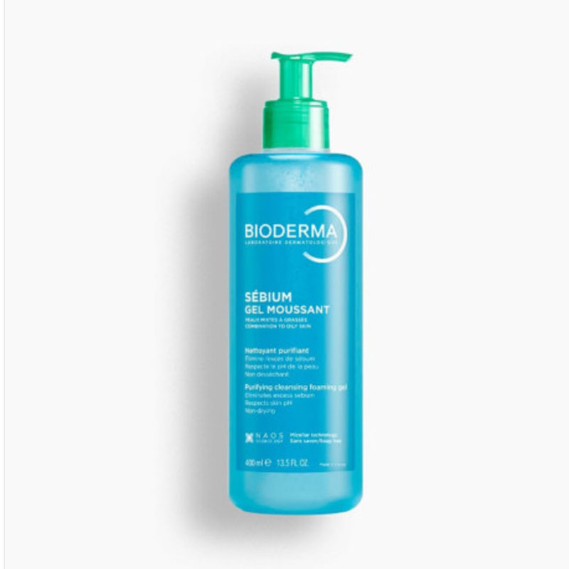 Bioderma-Sebium-Purifying-Cleansing-Foaming-Gel-Cleanser---400ml Bioderma Sebium Purifying Cleansing Foaming Gel Cleanser - 400ml