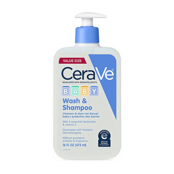 CeraVe Baby Wash & Shampoo - 473ml
