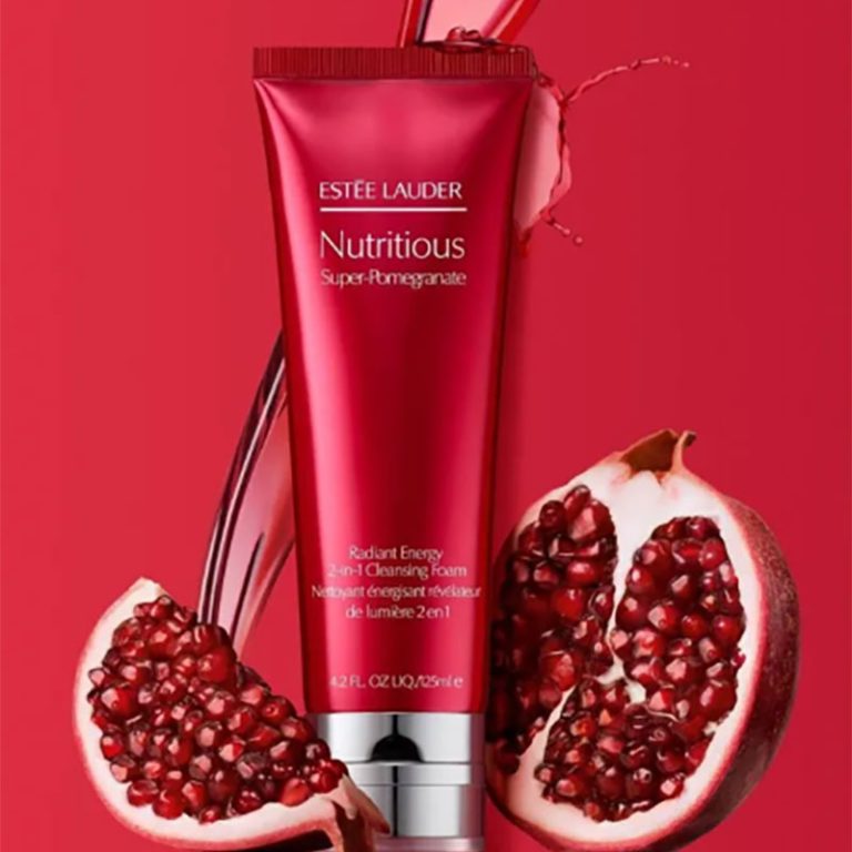 Estee Lauder Nutritious Super-Pomegranate Radiant Energy 2-in-1 Cleansing Foam - 125ml