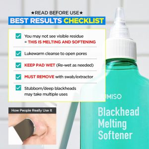 JUMISO Blackhead Melting Softener Kit 150ml 40 Pads+10 Swabs