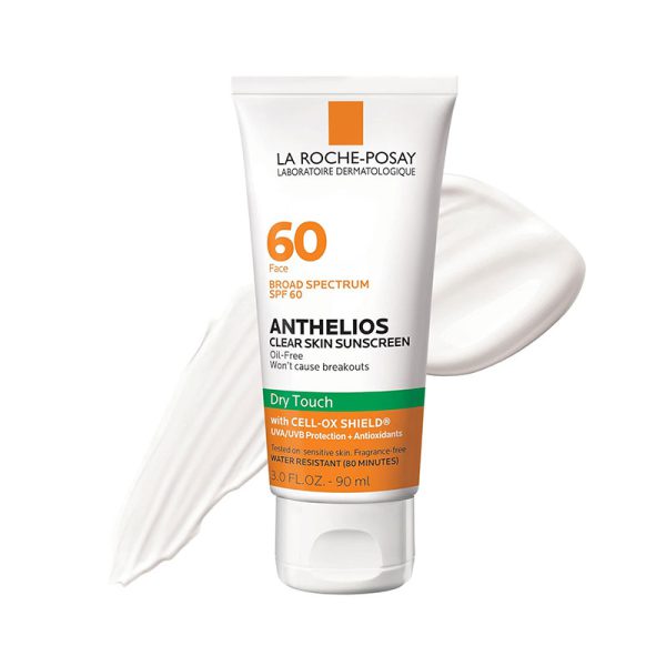 LA Roche-Posay Anthelios Clear Skin Oil Free Sunscreen SPF60 - 90ml