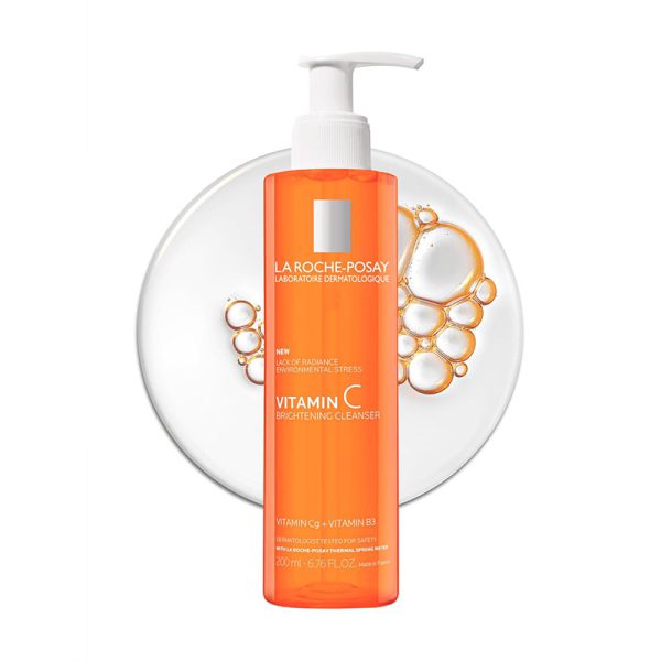 La Roche-Posay Vitamin C Brightening Facial Cleanser - 200ml