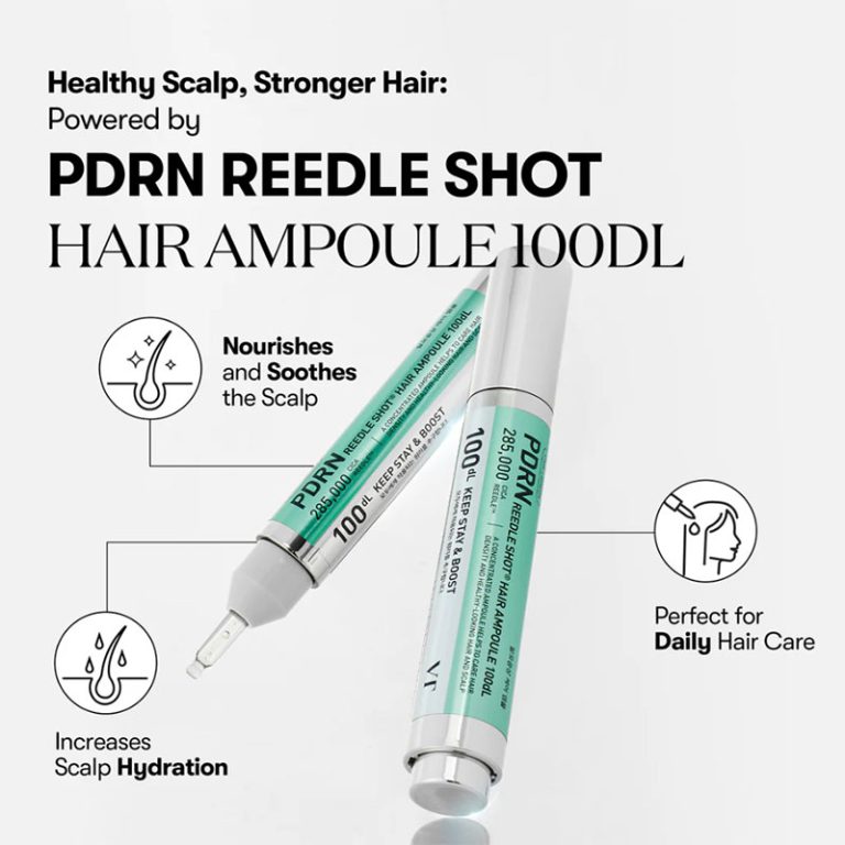VT Cosmetics PDRN Reedle Shot Hair Ampoule 100dl