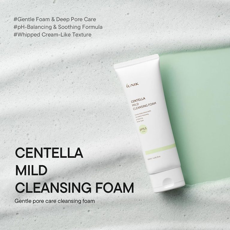 iUNIK Centella Mild Cleansing Foam 120ml