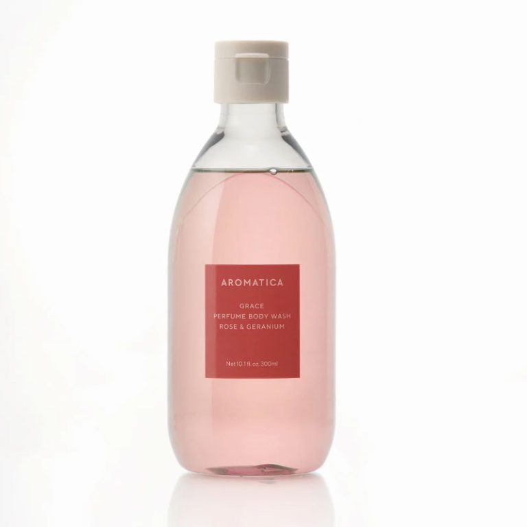 Aromatica Grace Perfume Body Wash Rose & Geranium - 300ml