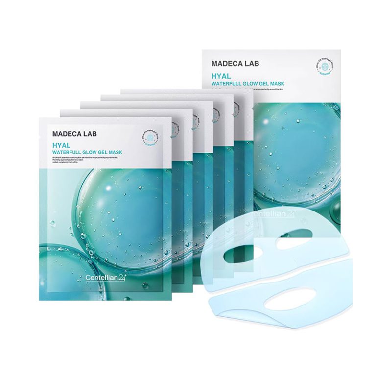 Centellian24+ Madeca Lab Hyal Waterfull Glow Gel Mask 5EA