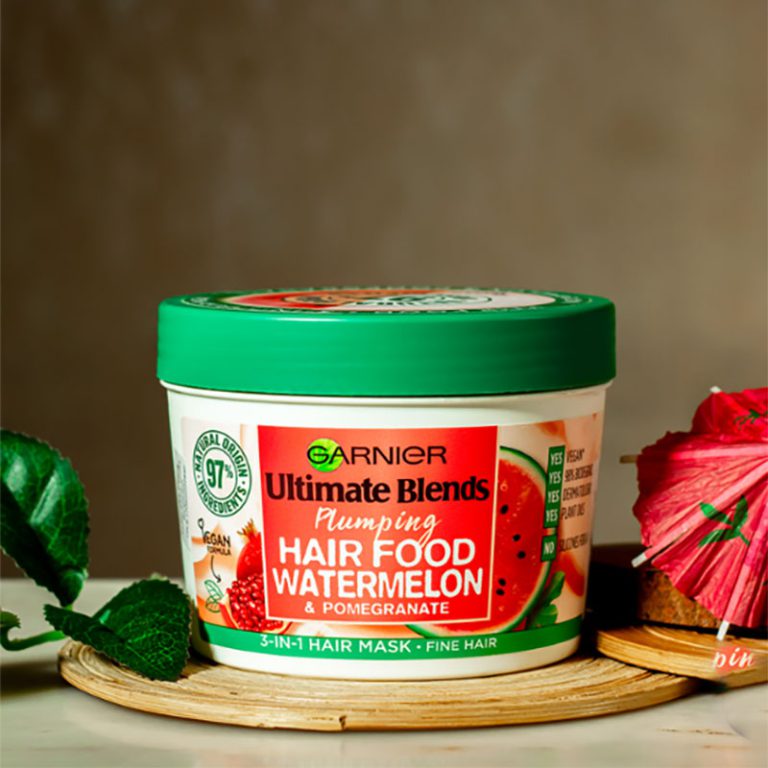 Garnier Ultimate Blends Hair Food Watermelon 3-In-1 Hair Mask – 390ml
