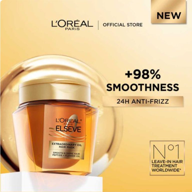 L'Oréal Paris Elvive Extraordinary Oil Hair Mask for Dry Hair - 300ml