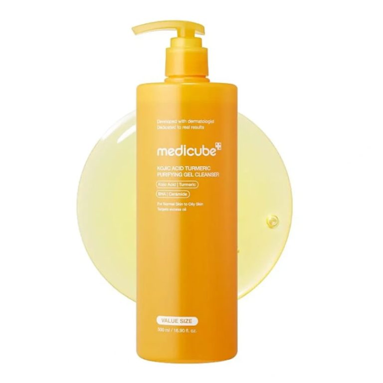 Medicube Kojic Acid Turmeric Purifying Gel Cleanser - 500ml