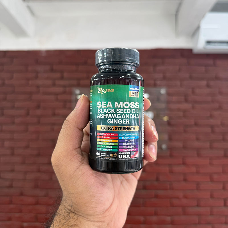 Zoyava-Sea-Moss-Black-Seed-Oil-Ashwagandha-Ginger---60-Capsule Zoyava Sea Moss Black Seed Oil Ashwagandha Ginger - 60 Capsule