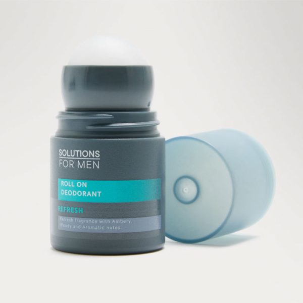 Bulldog Solutions for Men Refresh Roll-On Deodorant 50ml