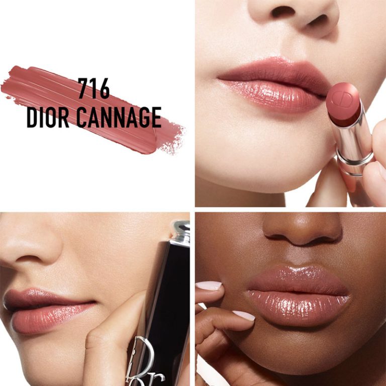 Dior Addict Hydrating Shine Lipstick 716 Dior Cannage - 3.2g
